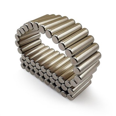 NdFeB geislamagnaður sívalur segull